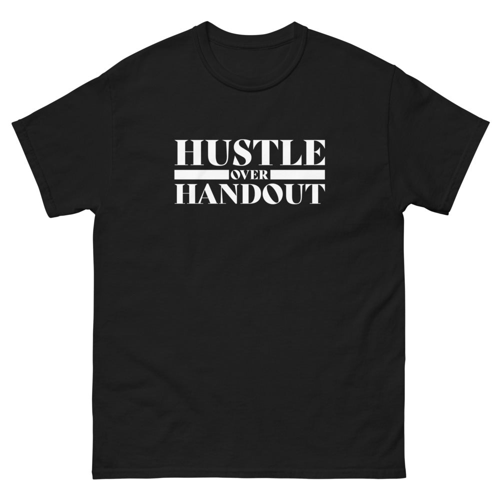 Hustle over Handout tee